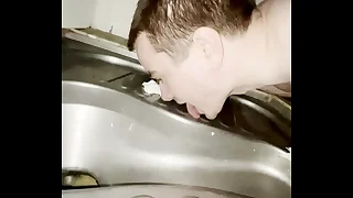 Gay boy licking bring to beach john